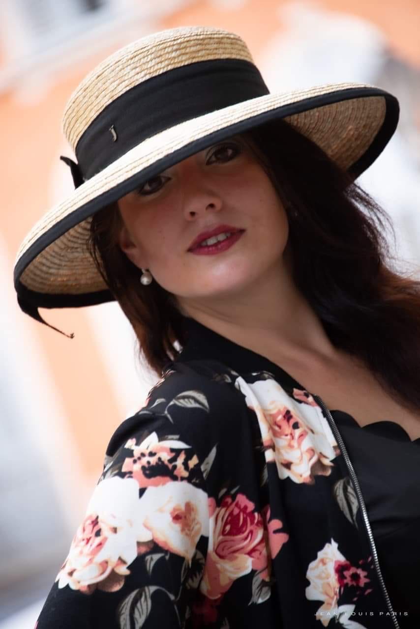 Wide-brimmed hat of July of St Barth