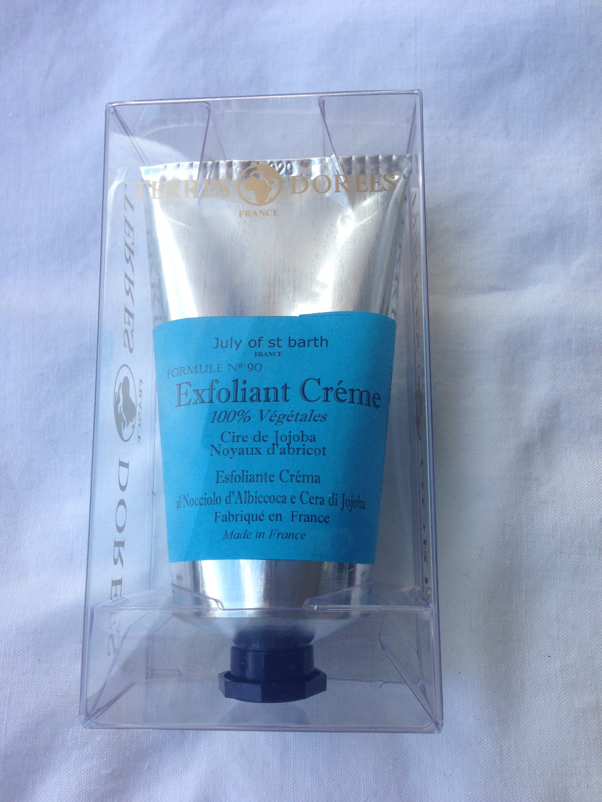 exfoliant cream 100%vegetal green