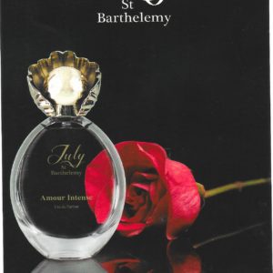 Amour Intense July St Barthelemy carte parfumee perfumed card