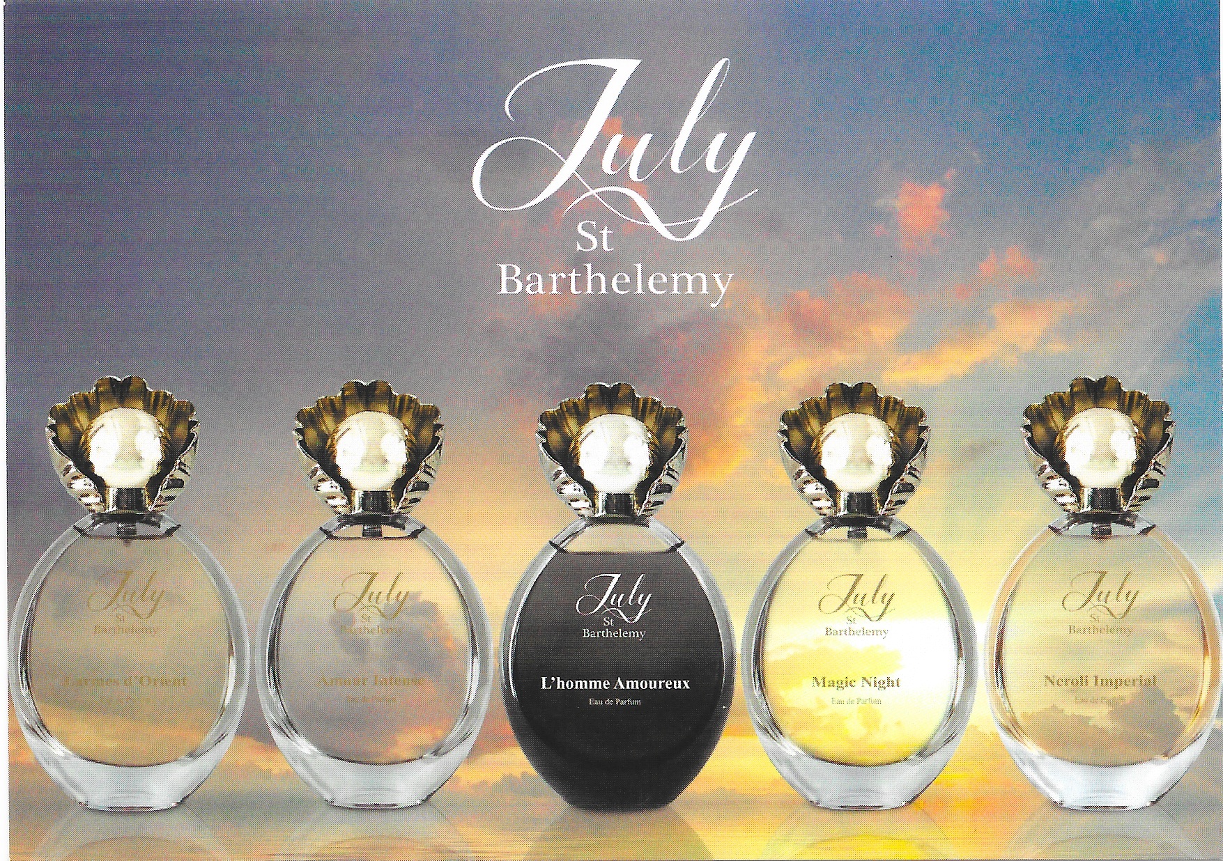 Les exclusifs July St Barthelemy carte postale